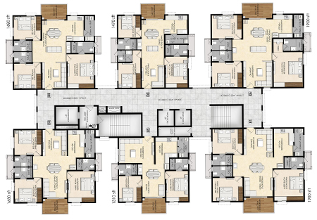 Brilliance floor plan layout